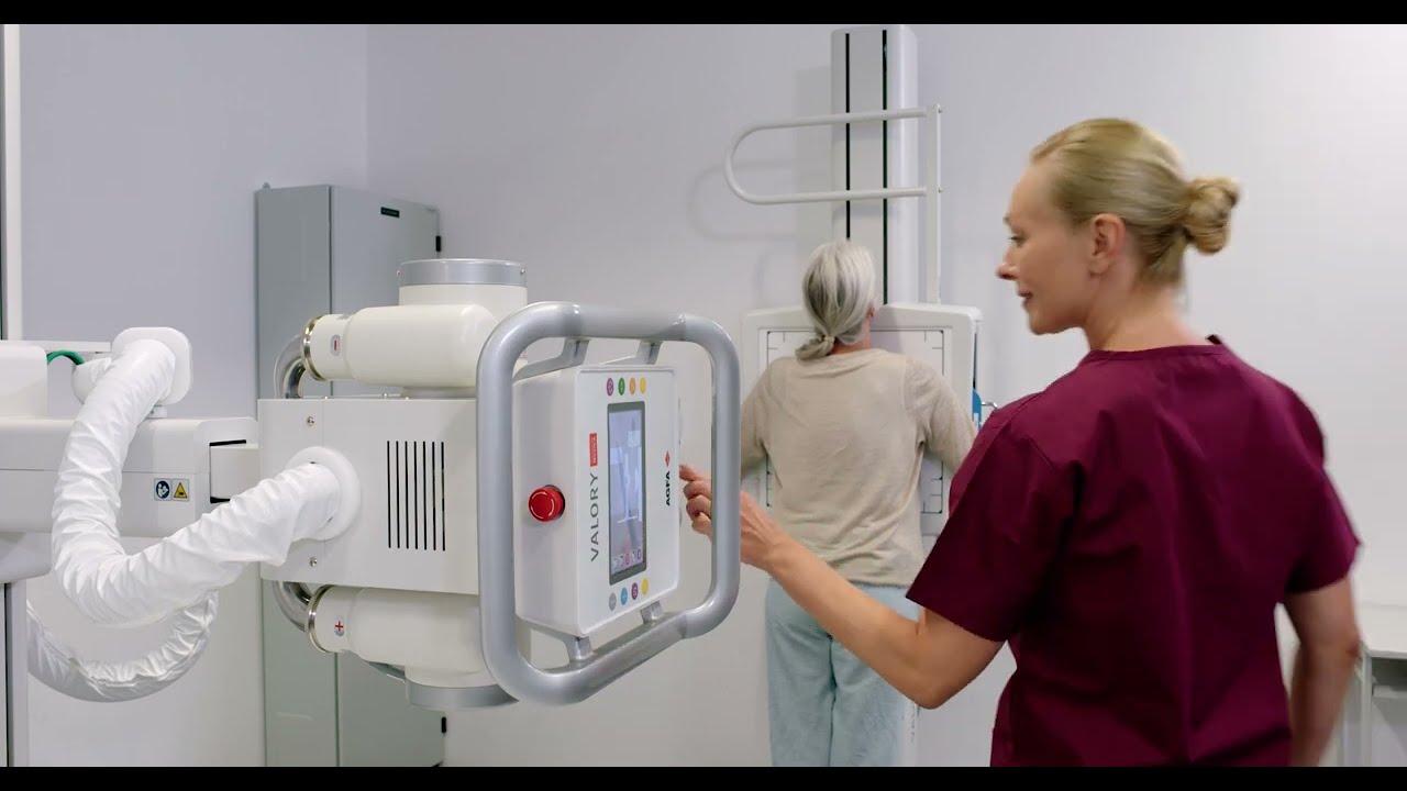 VALORY: positioning patient - wallstand